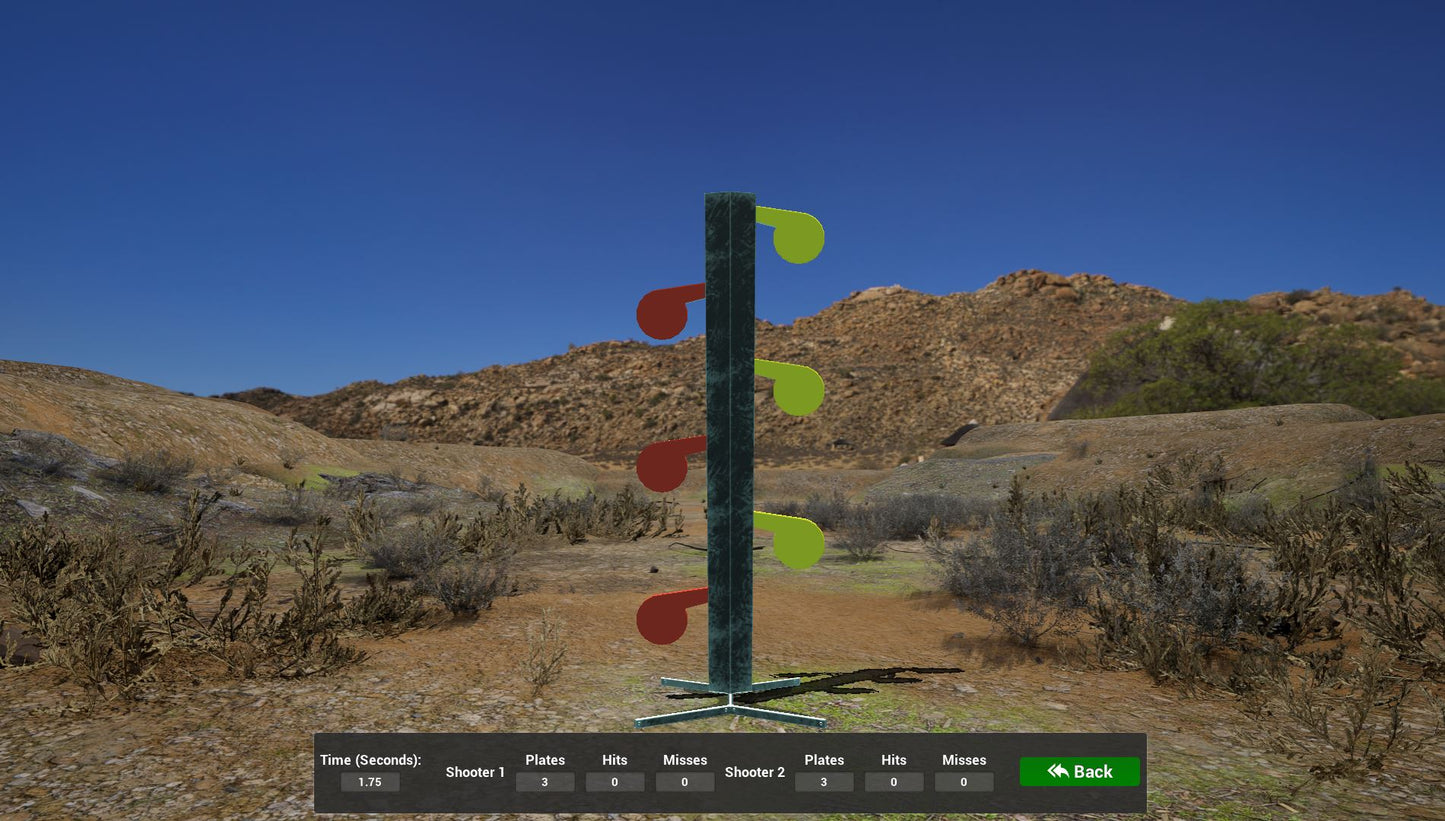 Smokeless Range Simulator - Standard Throw Camera