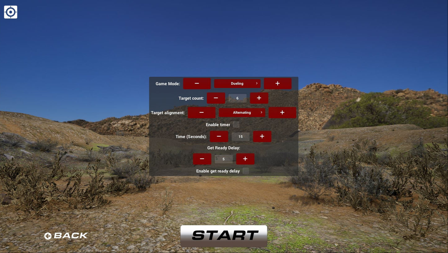 Smokeless Range Simulator - Standard Throw Camera