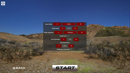 Smokeless Range Simulator - Standard Throw Camera