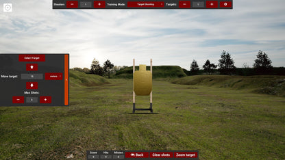 Smokeless Range Simulator - Standard Throw Camera