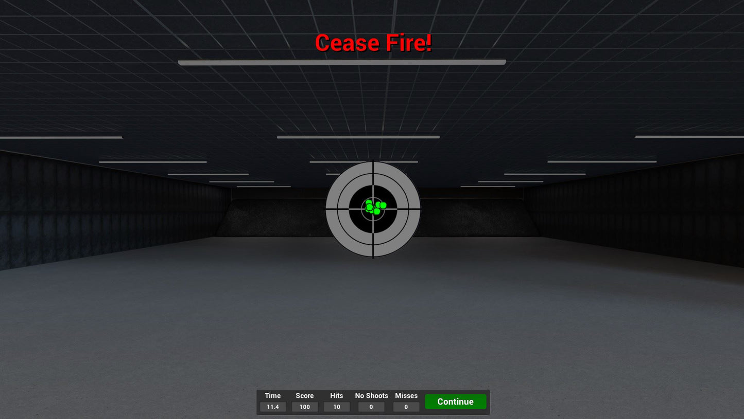 Smokeless Range Simulator - Standard Throw Camera