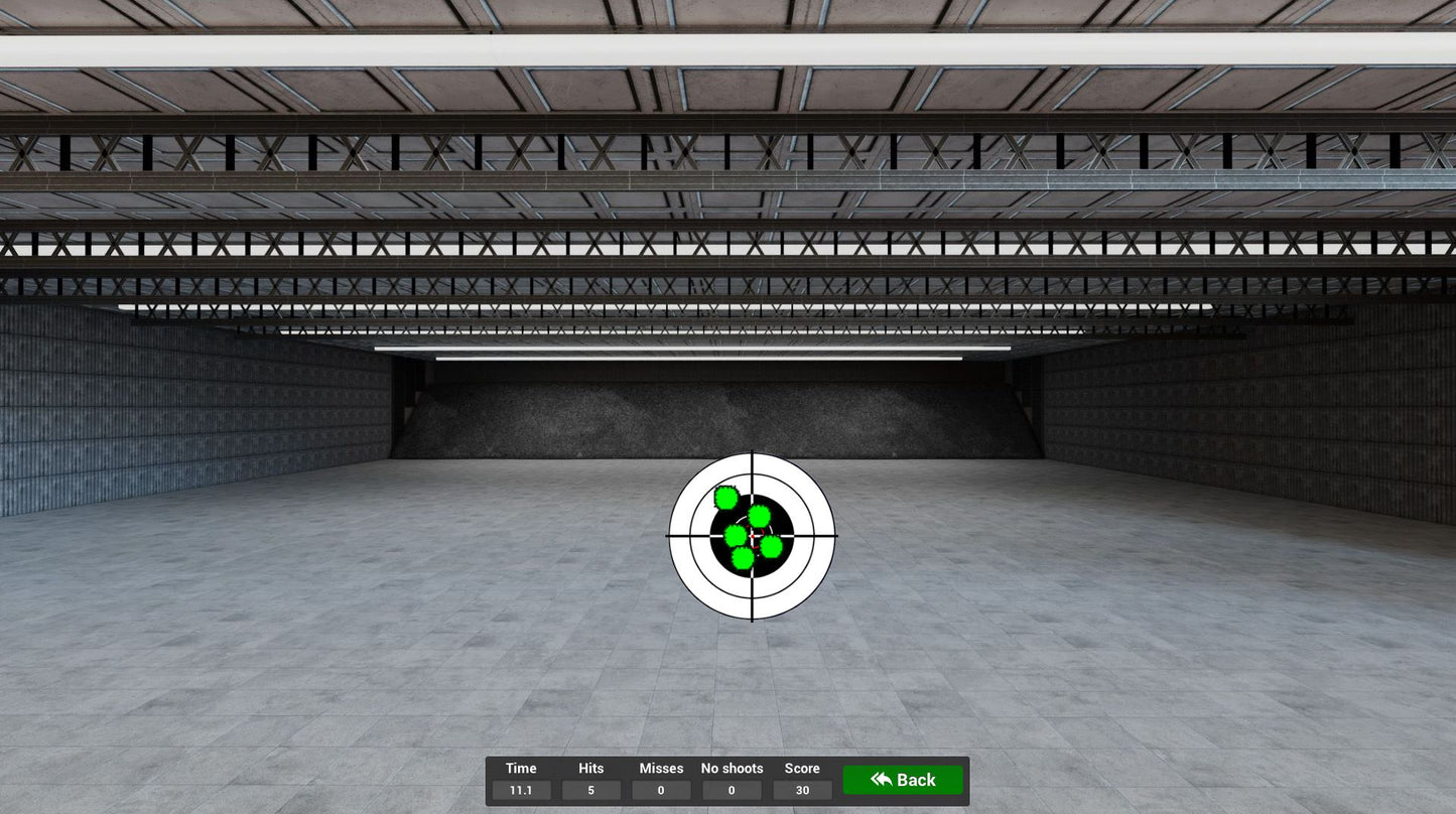 Smokeless Range Simulator - Standard Throw Camera