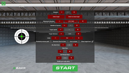 Smokeless Range Simulator - Standard Throw Camera